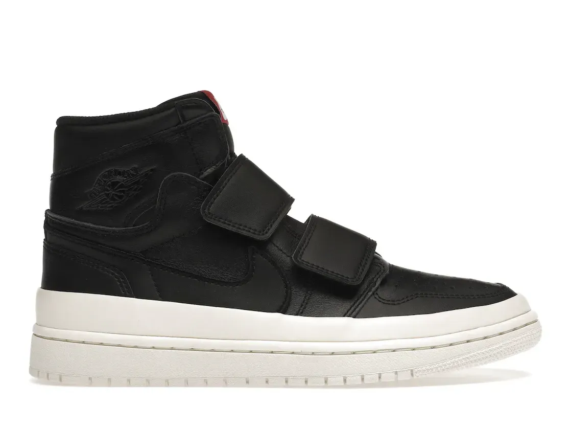 Фото № 1 с приближением к товару «‎Jordan 1 Retro High Double Strap Black Sail»