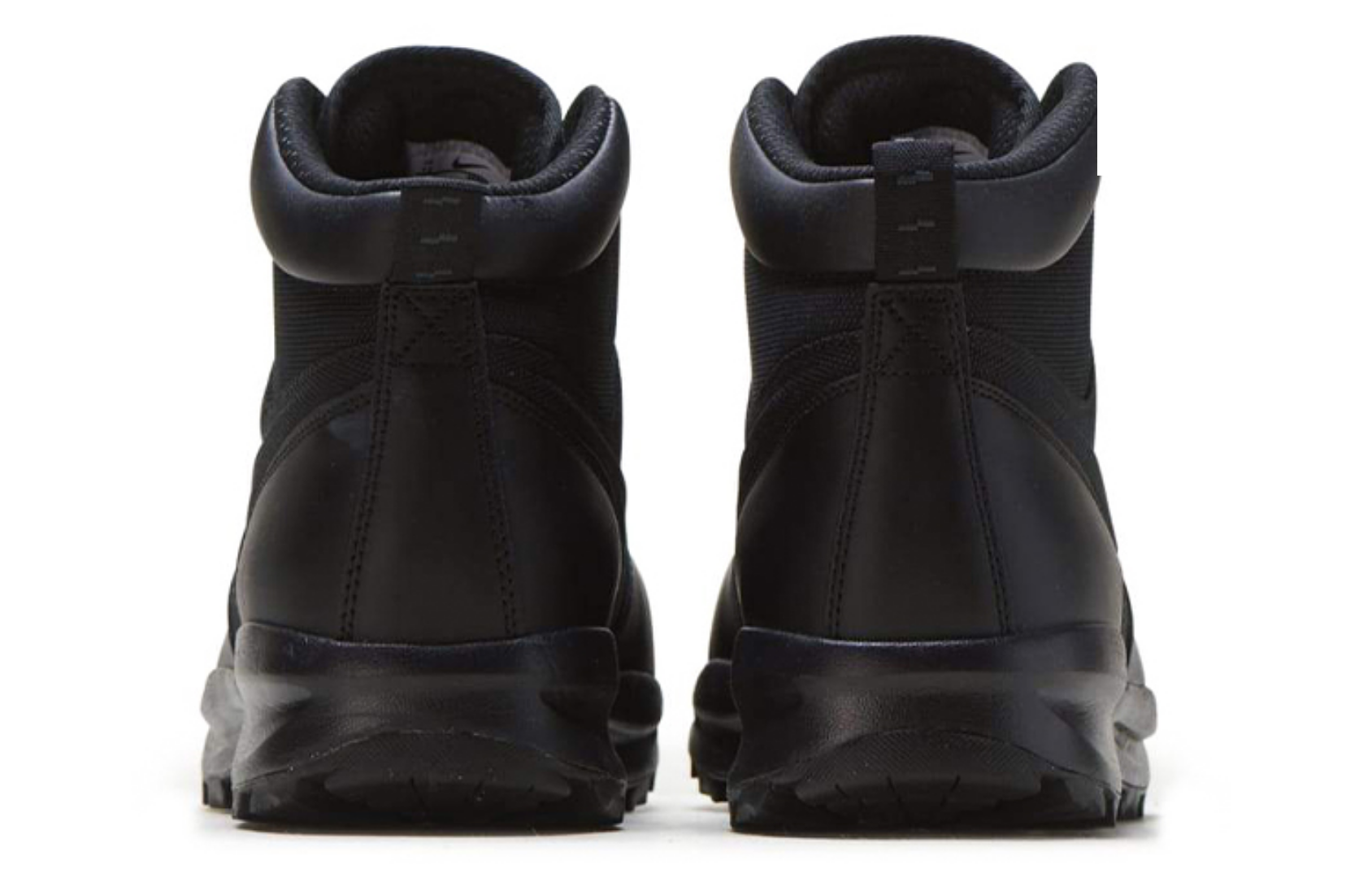 Фото № 4 с приближением к товару «‎Nike ACG Manoa Leater TXT High-Top Running Shoes Black»