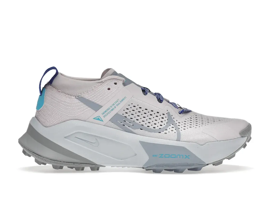 Фото № 1 с приближением к товару «‎Nike ZoomX Zegama Trail Pearl Pink Coconut Milk Baltic Blue Blue Whisper »