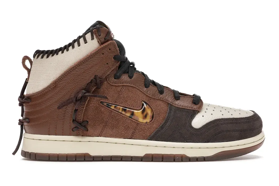 Фото № 1 с приближением к товару «‎Nike Dunk High Bodega Legend Fauna Brown»