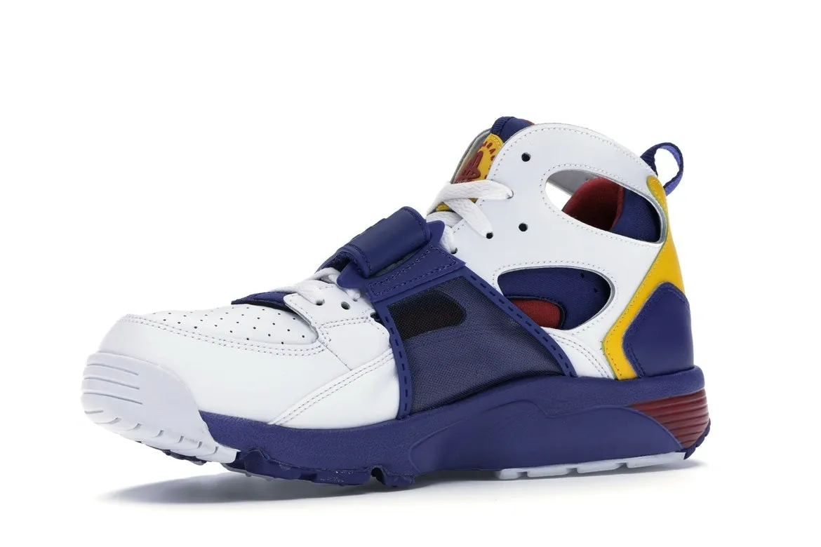 Фото № 3 с приближением к товару «‎Nike Air Trainer Huarache White Regency Purple Amarillo»
