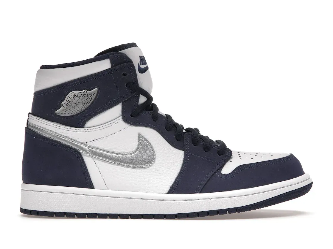 Фото № 1 с приближением к товару «‎Jordan 1 Retro High CO.JP Midnight Navy (Suitcase)»