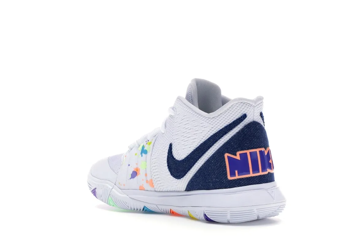 Фото № 6 с приближением к товару «‎Nike Kyrie 5 White Denim »