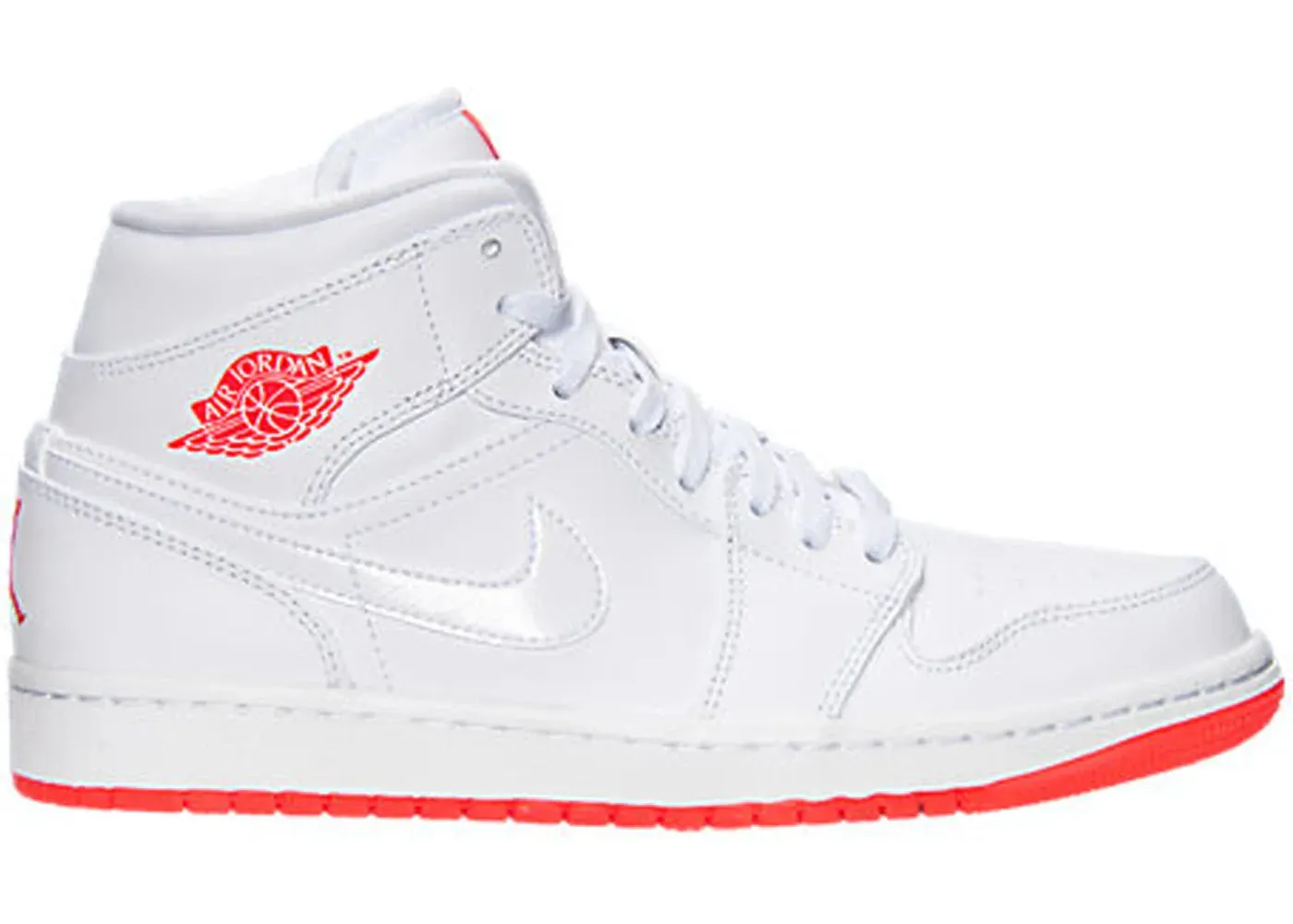 Jordan 1 Mid White Infrared 23