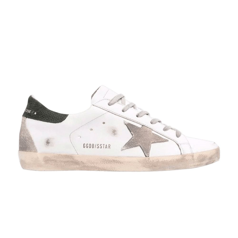 Golden Goose Women's Superstar White Military