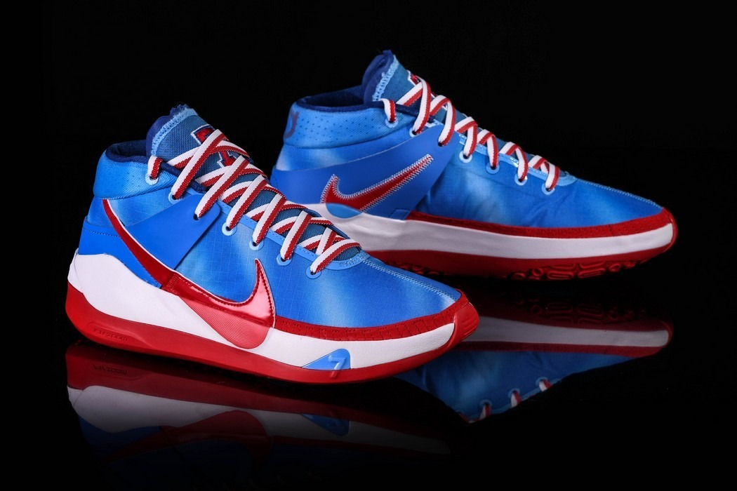 Фото № 3 с приближением к товару «‎Nike Zoom Kd 13 Nets Hardwood Classics»