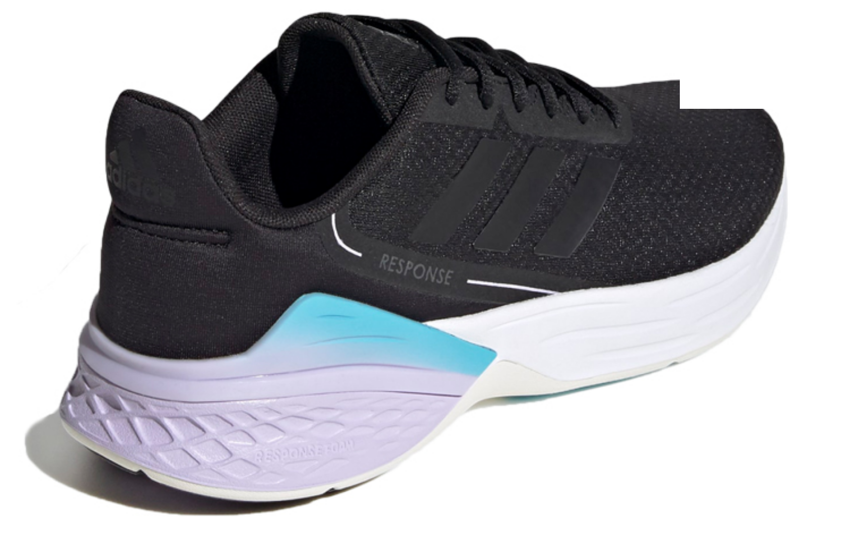 Фото № 4 с приближением к товару «‎adidas Response Sr Wmns BlackBluePurple»