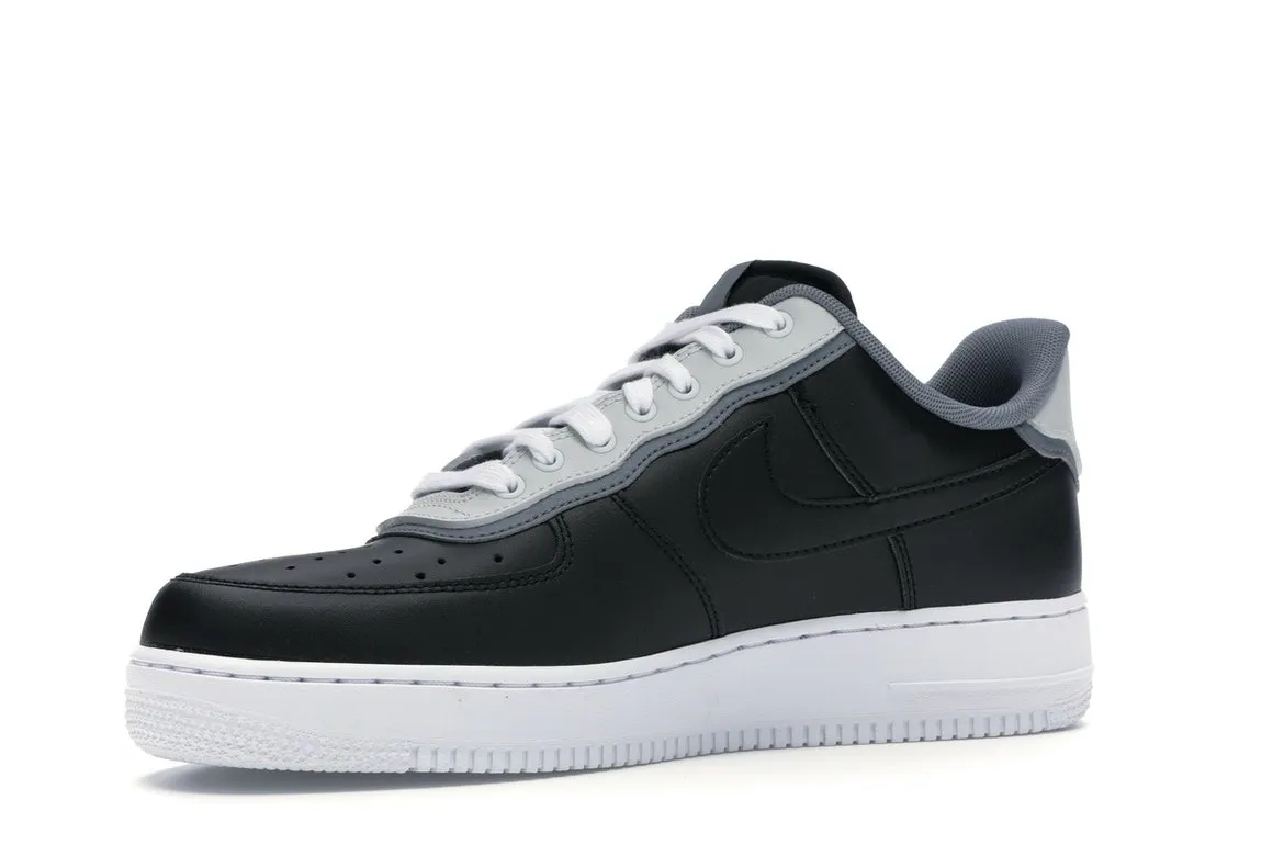 Фото № 2 с приближением к товару «‎Nike Air Force 1 Low 07 LV8 1 Black Pure Platinum»