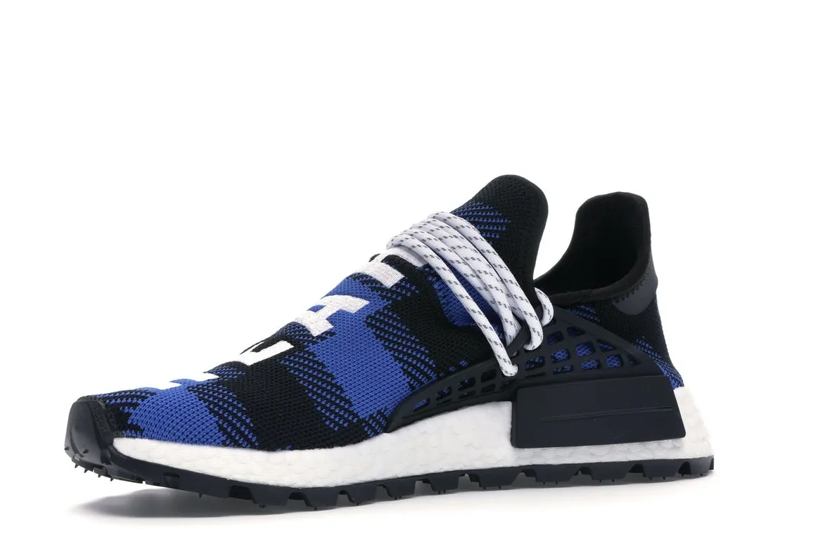 Фото № 3 с приближением к товару «‎adidas NMD Hu Pharrell x BBC Blue Plaid»
