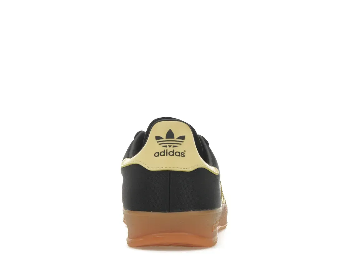 Фото № 4 с приближением к товару «‎adidas Gazelle Indoor Black Almost Yellow Gum»