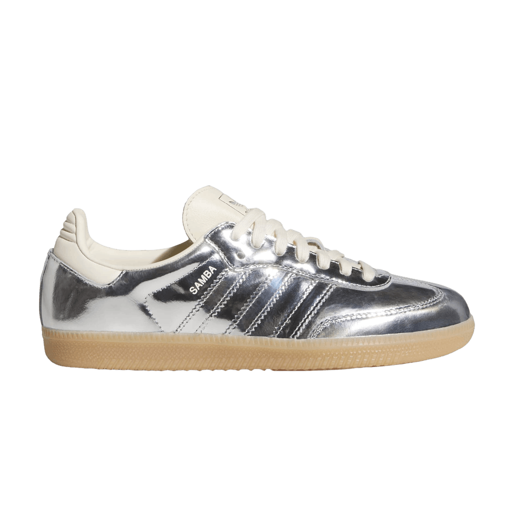 adidas Women's Samba Silver Metallic