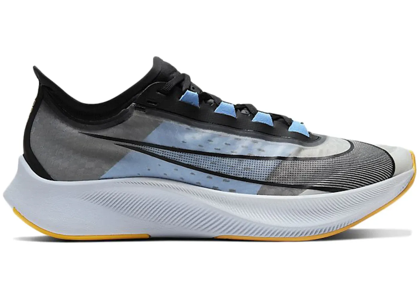 Фото № 1 с приближением к товару «‎Nike Zoom Fly 3 White»