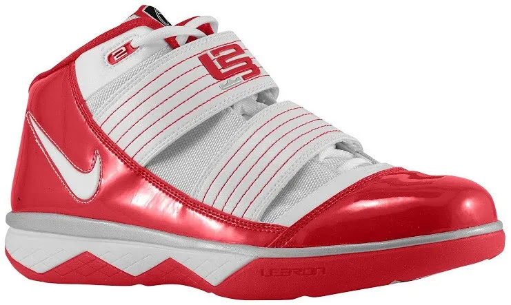Фото № 1 с приближением к товару «‎Nike Zoom Soldier III Team Bank White Red»