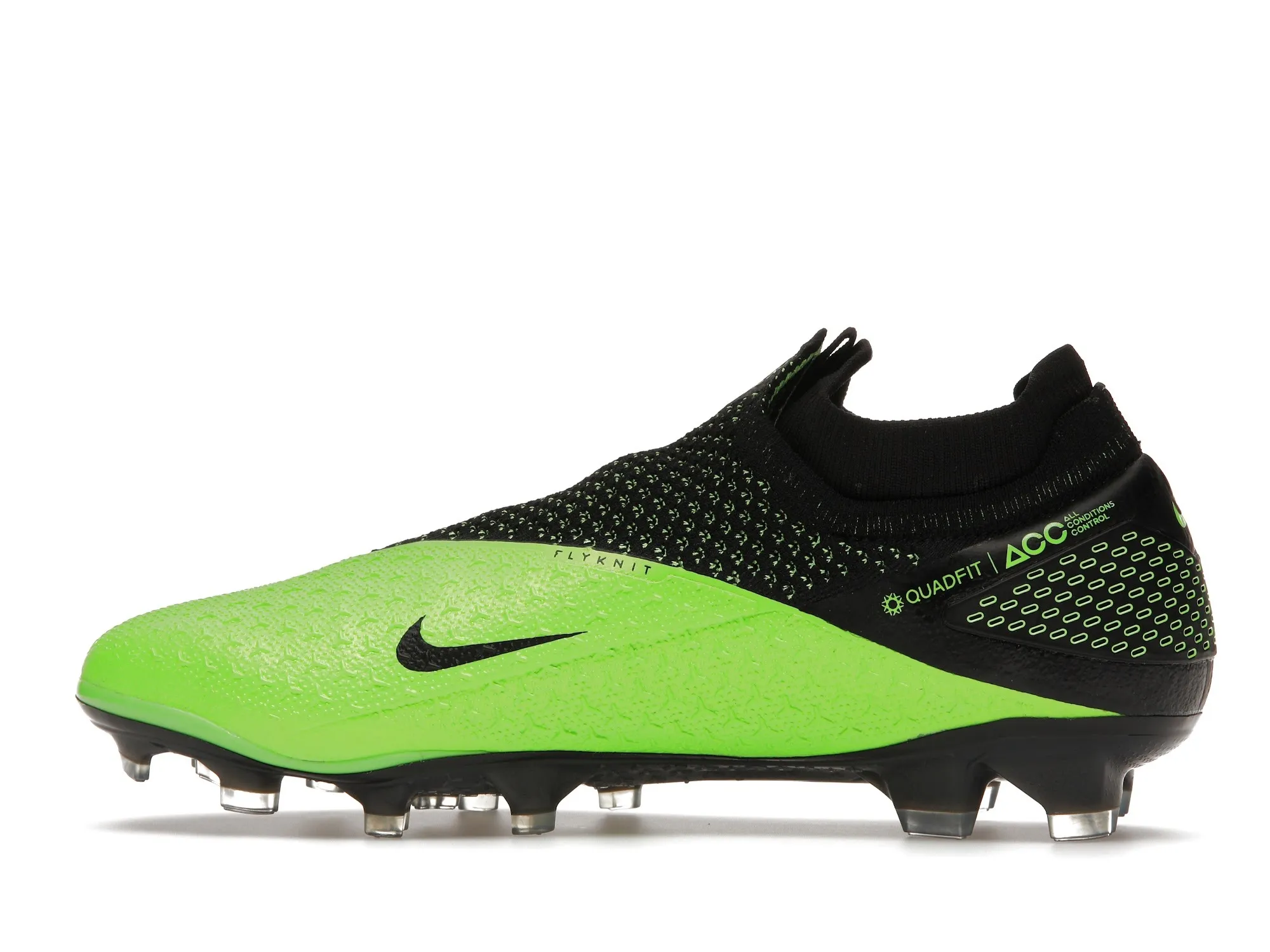 Фото № 5 с приближением к товару «‎Nike Phantom Vision 2 Elite Dynamic Fit FG Black Green Strike»