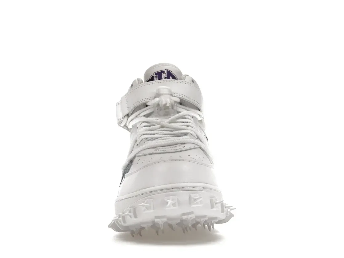 Фото № 2 с приближением к товару «‎Nike Air Force 1 Mid Off-White Graffiti White»