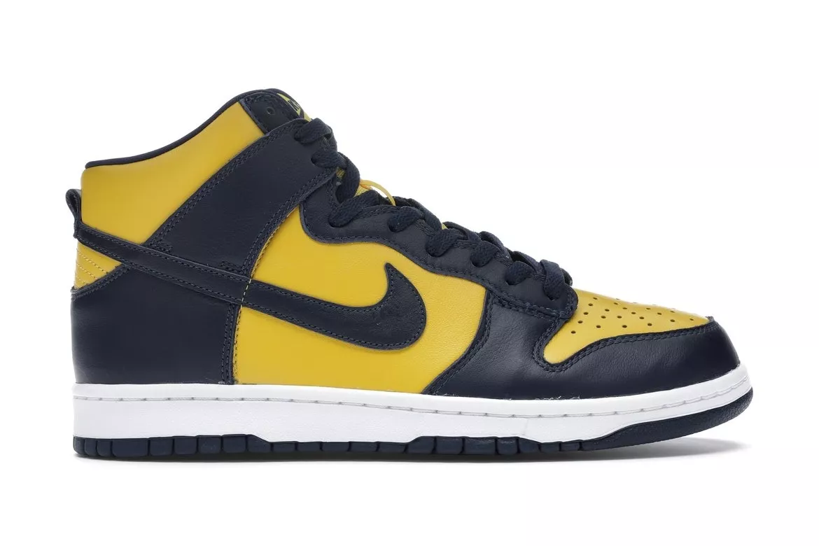 Фото № 1 с приближением к товару «‎Nike Dunk High Michigan (2020)»