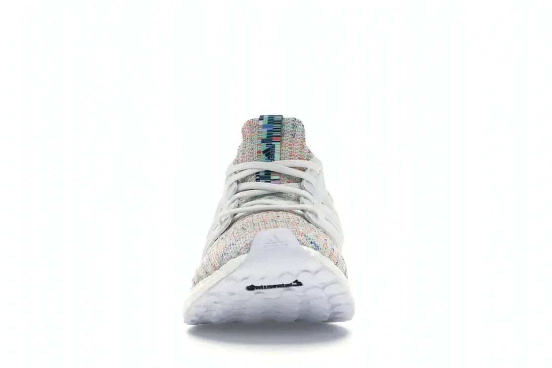 Фото № 2 с приближением к товару «‎adidas Ultra Boost White Multi-Color »
