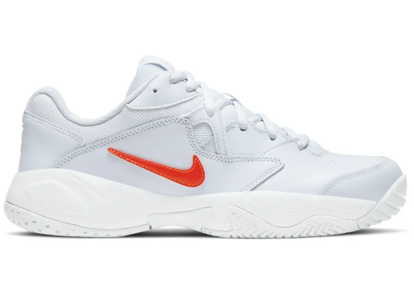 Фото № 1 с приближением к товару «‎Nike Court Lite 2 Football Grey Bright Crimson »