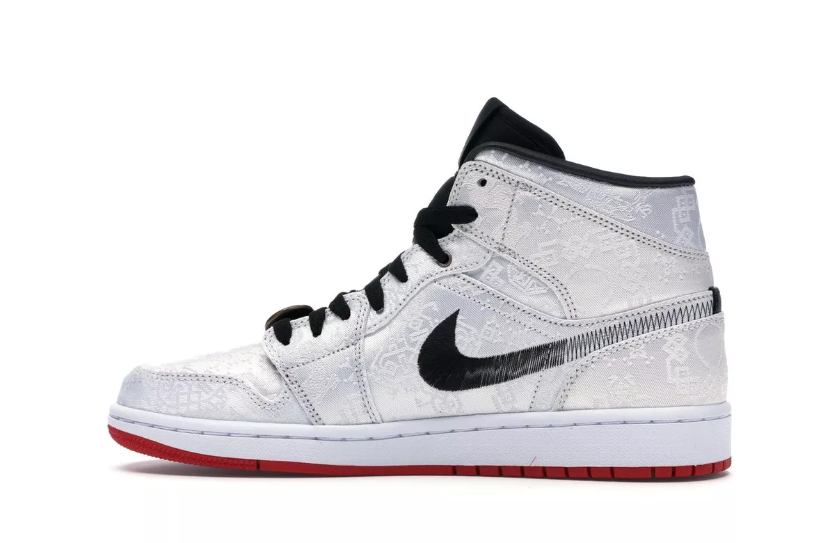 Фото № 6 с приближением к товару «‎Jordan 1 Mid SE Fearless Edison Chen CLOT»