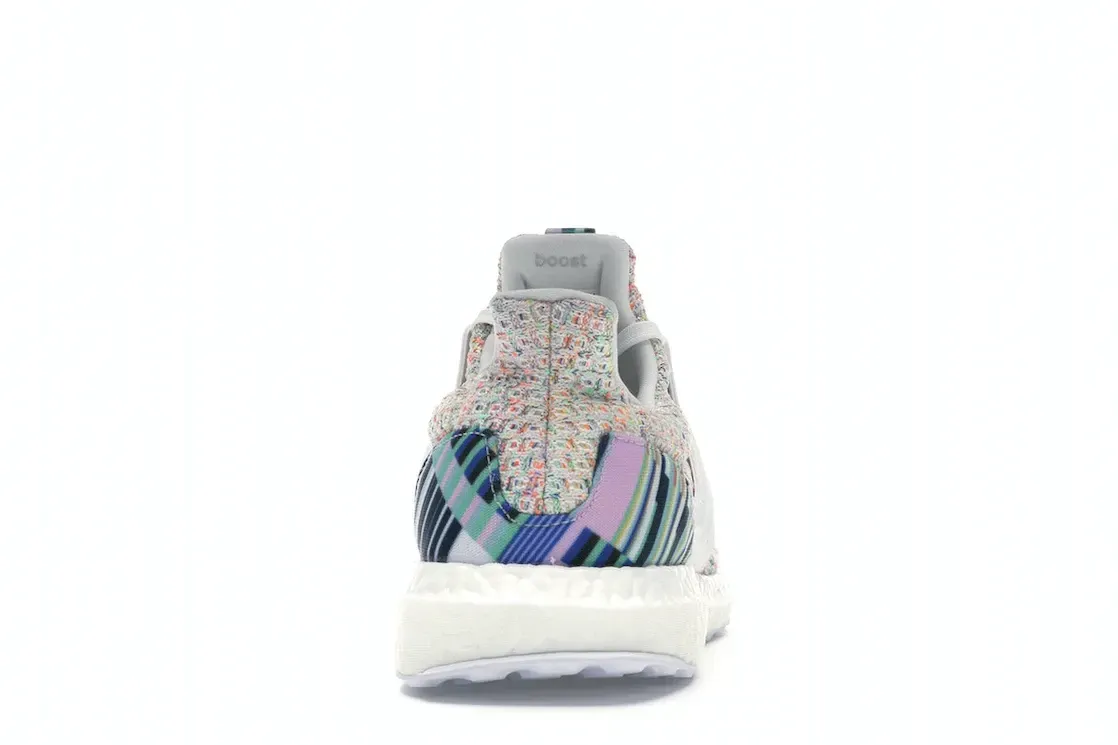 adidas gazelle silver green womens Women's Adidas Ultraboost 4.0 - White/White/Green main image 0