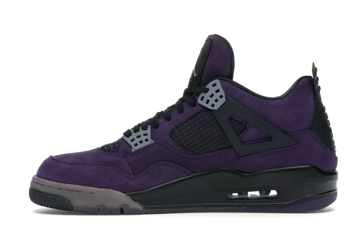 Фото № 3 с приближением к товару «‎Jordan 4 Retro Travis Scott Purple (Friends and Family)»