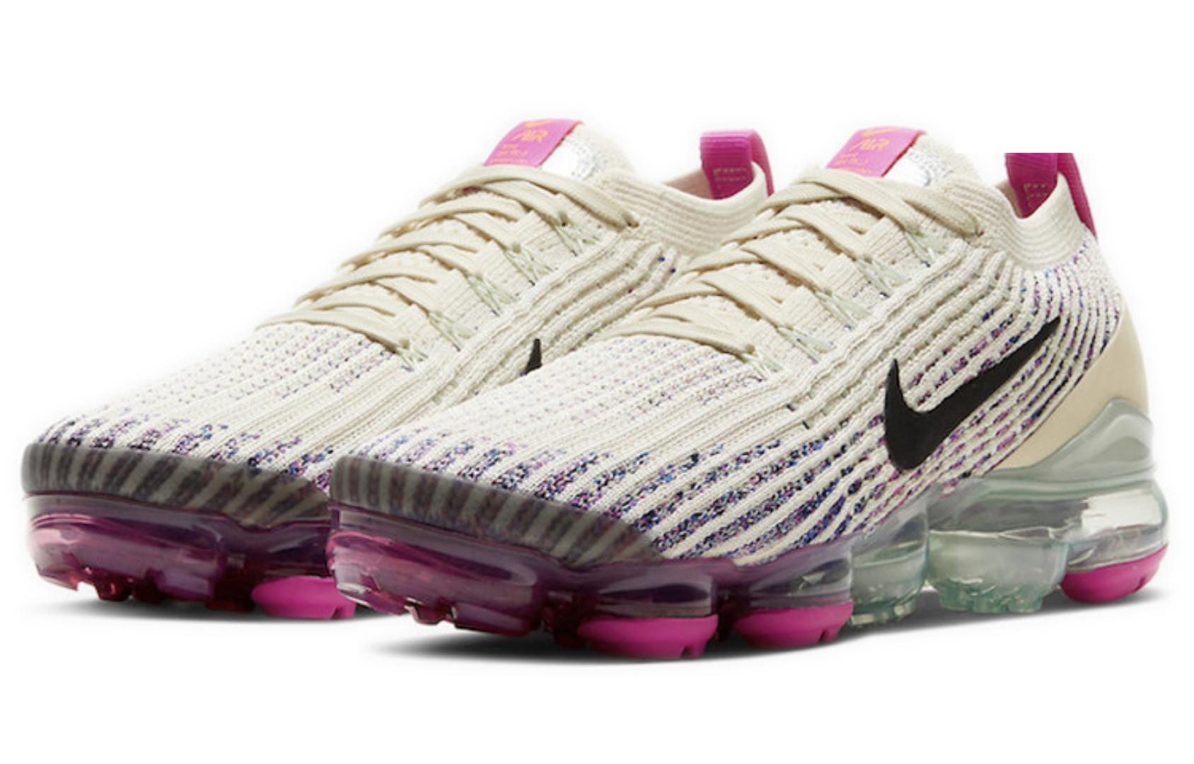 Фото № 3 с приближением к товару «‎Nike Air VaporMax Flyknit 3 Fossil Pistachio Frost (W)»