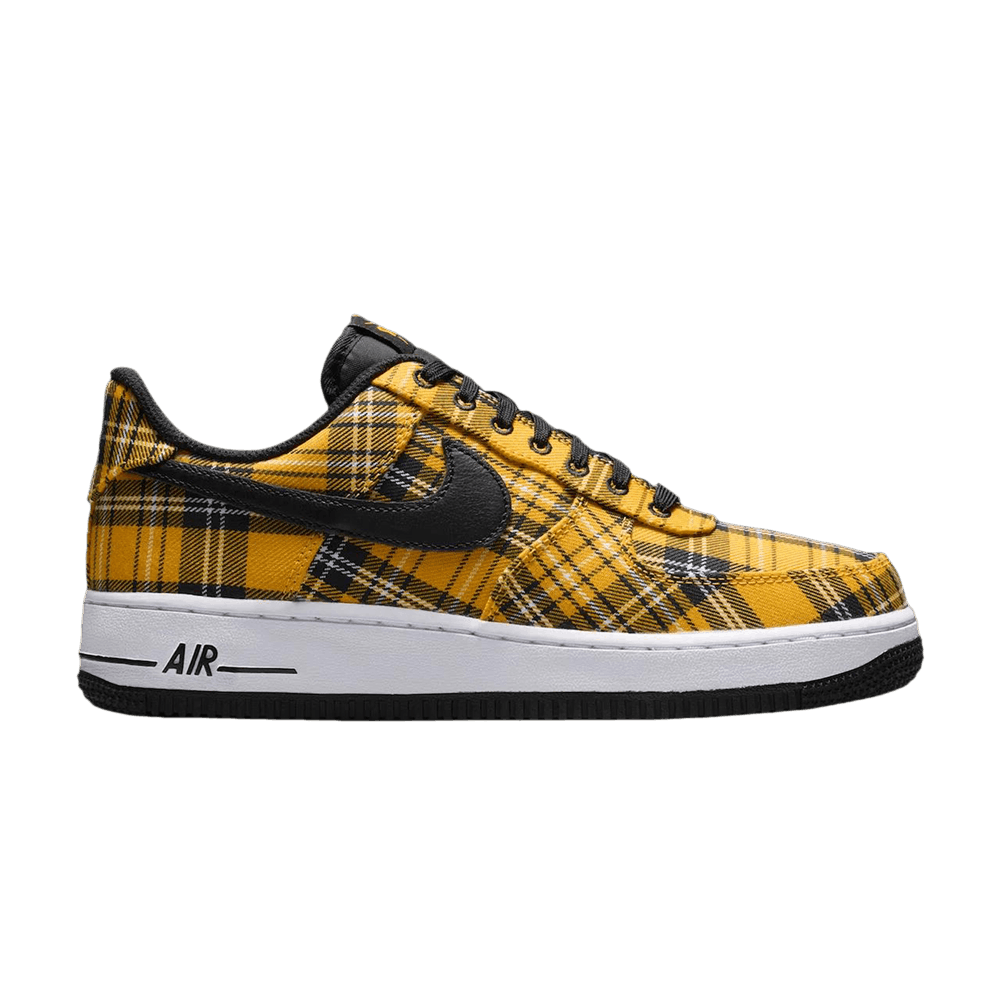 Nike Women's Air Force 1 Low Yellow Plaid