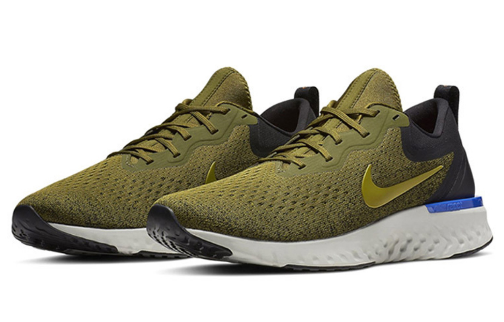 Фото № 3 с приближением к товару «‎Nike Odyssey React Low-Top Running Shoes Green»