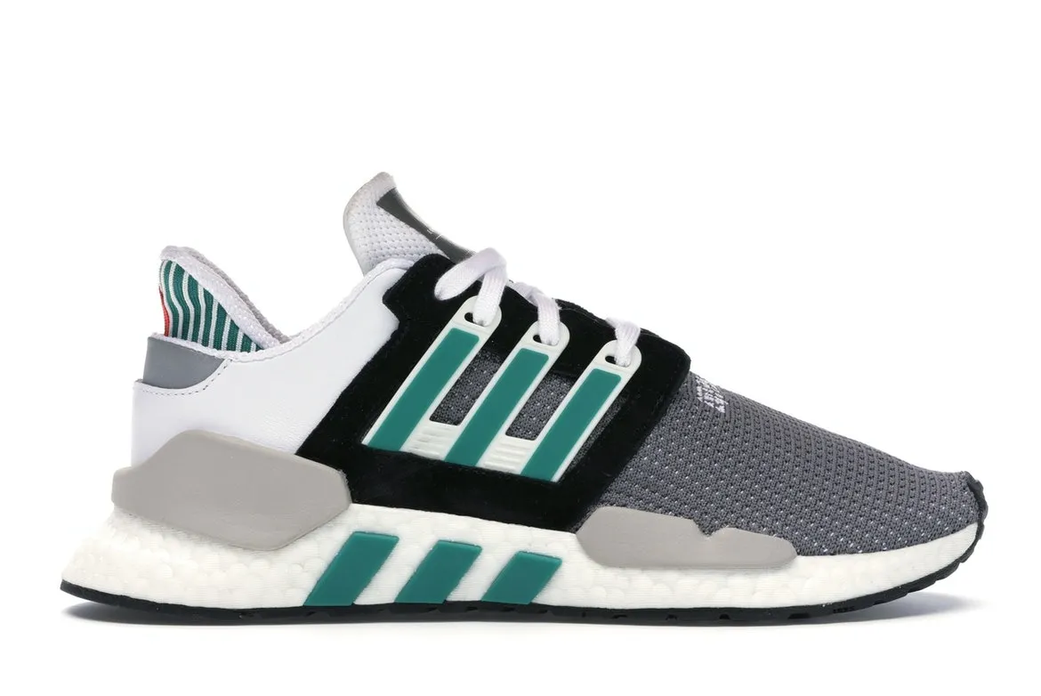 Фото № 1 с приближением к товару «‎adidas EQT Support 91/18 Core Black Sub Green»