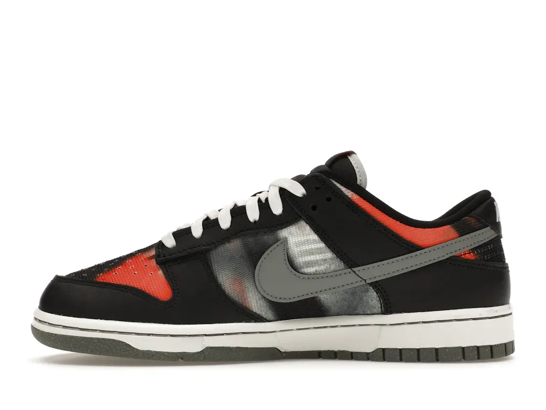 Фото № 3 с приближением к товару «‎Nike Dunk Low Graffiti Black Red»