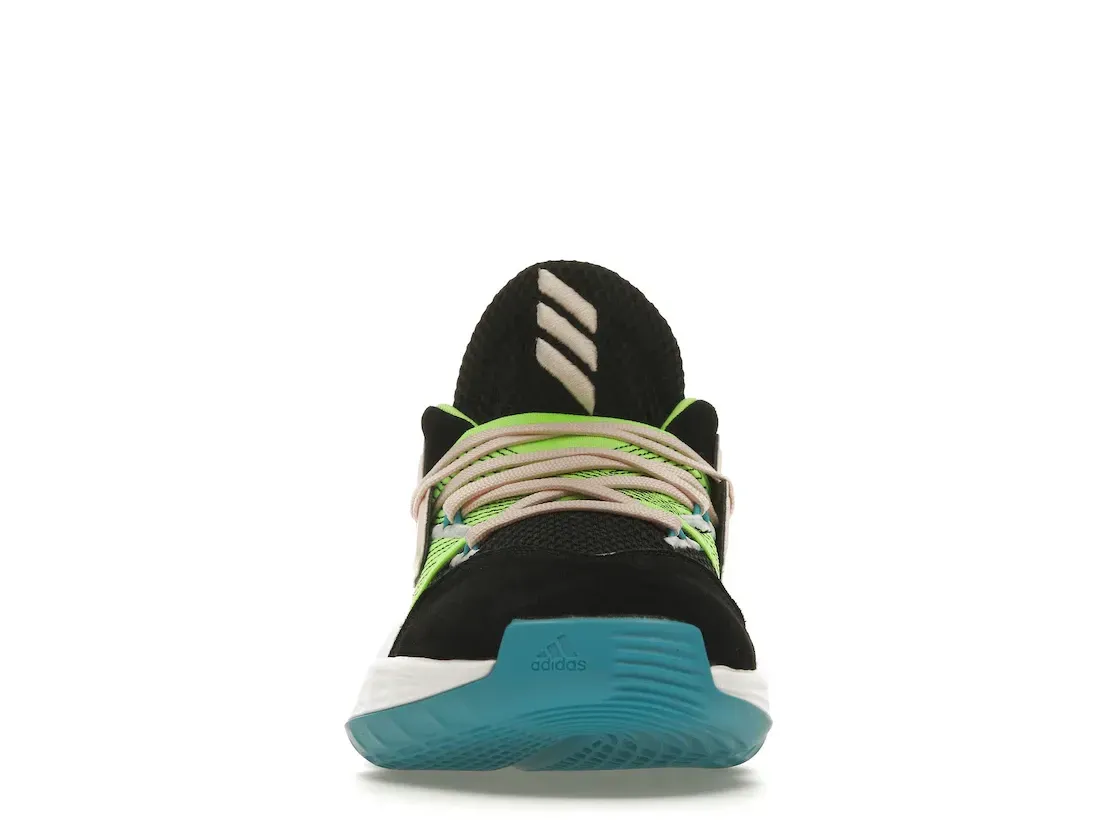 Фото № 2 с приближением к товару «‎adidas Harden Vol. 4 Black Pink Green»