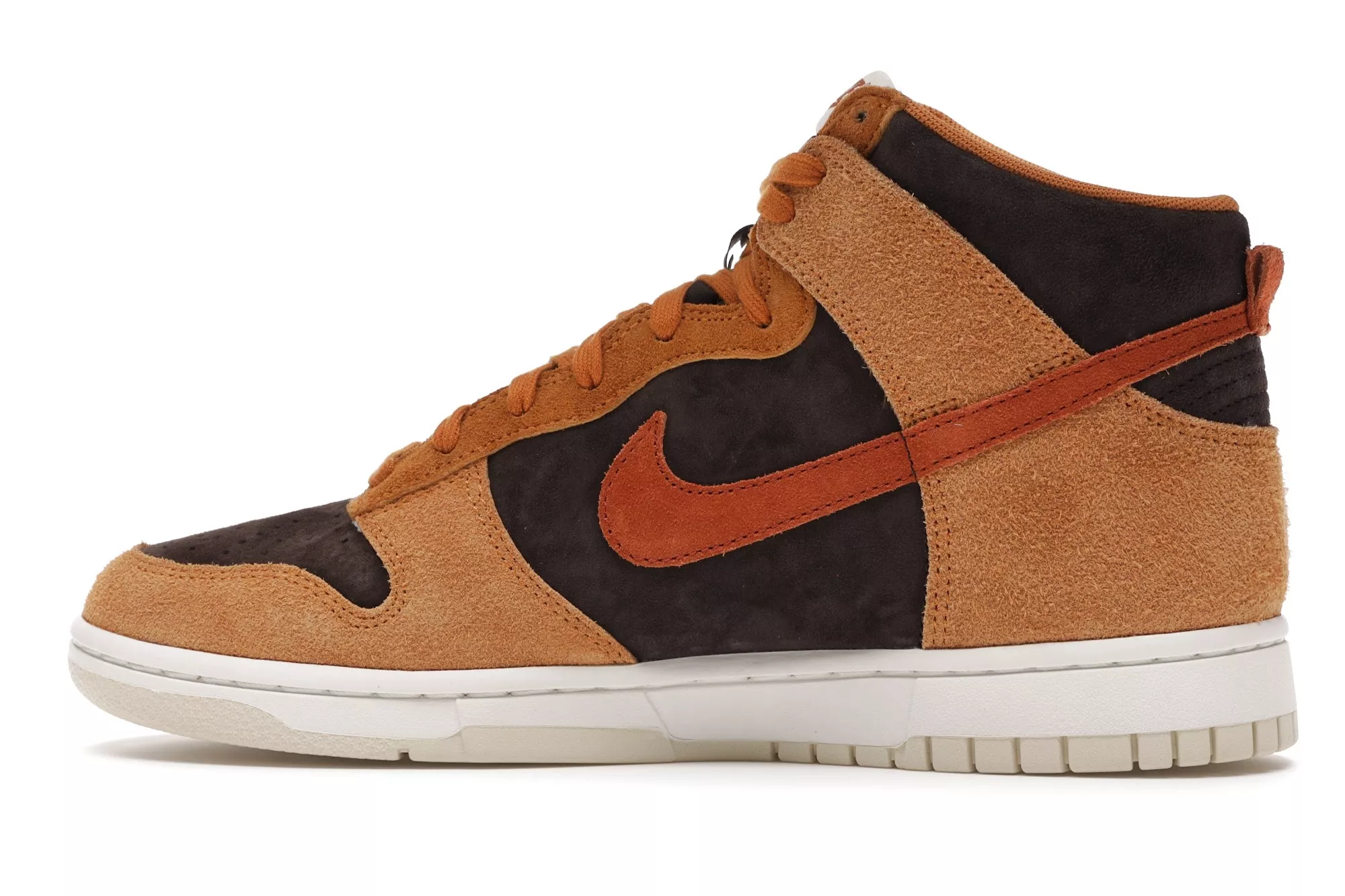 Фото № 3 с приближением к товару «‎Nike Dunk High PRM Dark Russet»