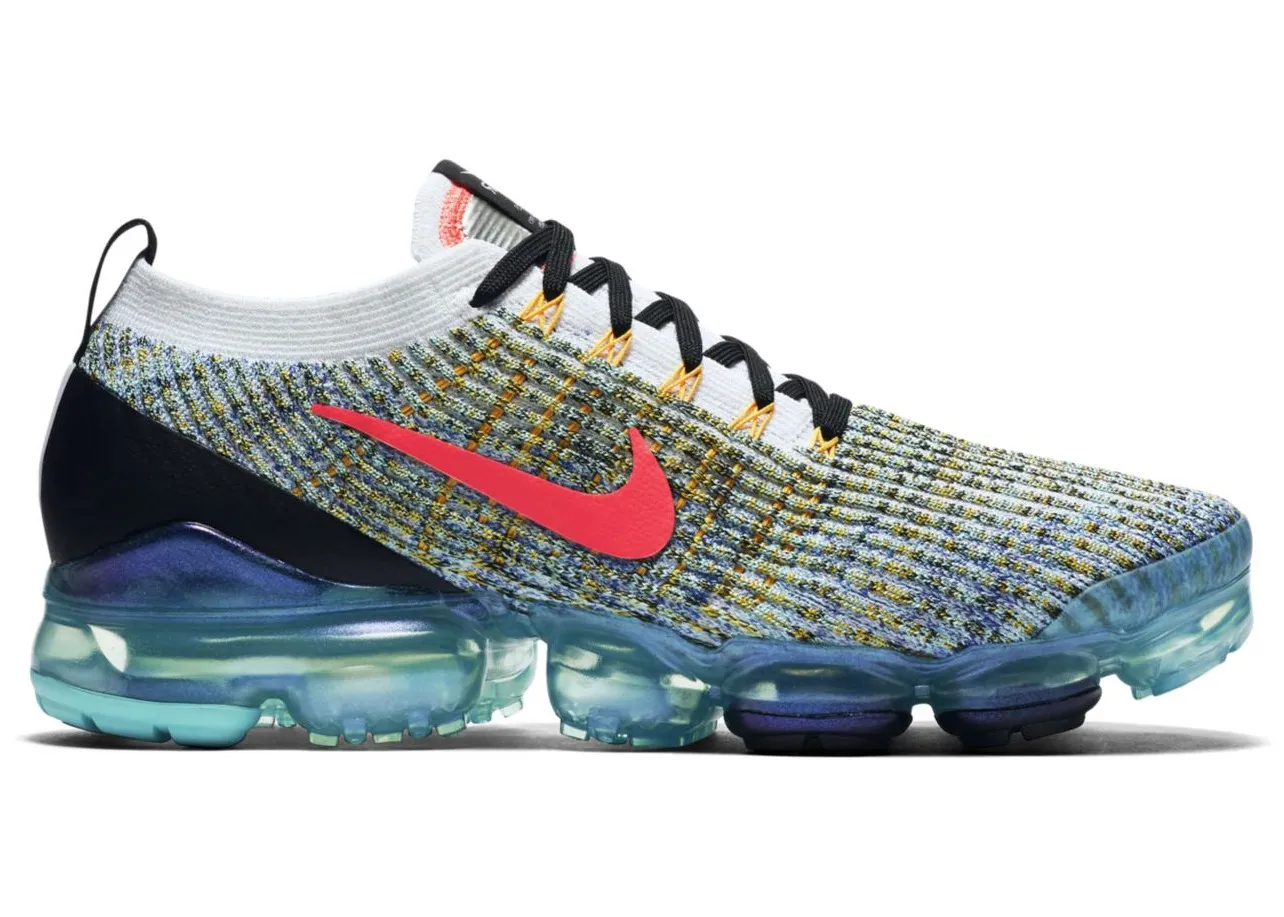 Фото № 1 с приближением к товару «‎Nike Air VaporMax Flyknit 3 Turquoise Crimson»