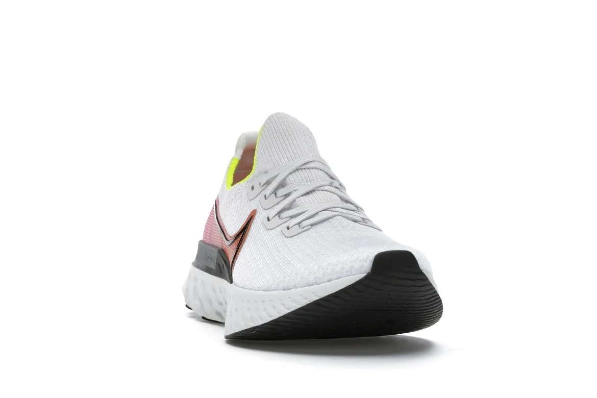 Фото № 2 с приближением к товару «‎Nike React Infinity Run Platinum Tint Pink Blast»