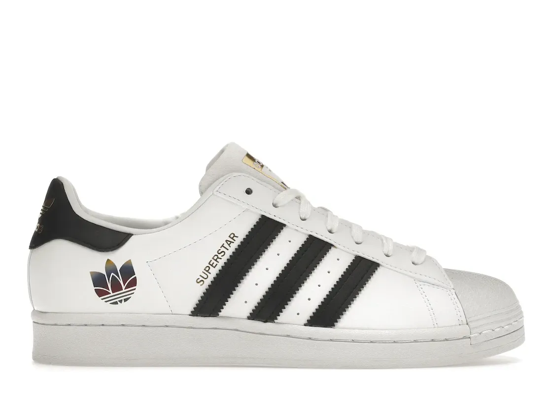 Фото № 1 с приближением к товару «‎adidas Superstar Trefoil White Black »