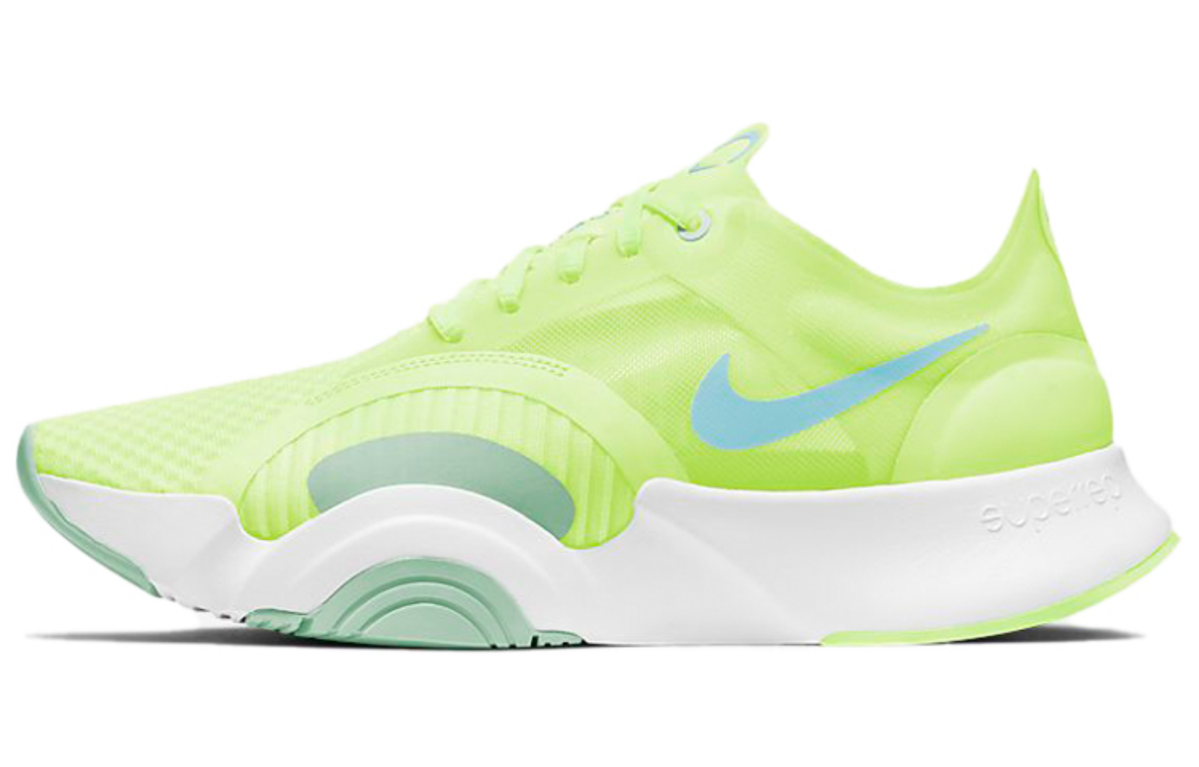 Фото № 1 с приближением к товару «‎Nike WMNS SuperRep Go Training Shoes YellowBlue»
