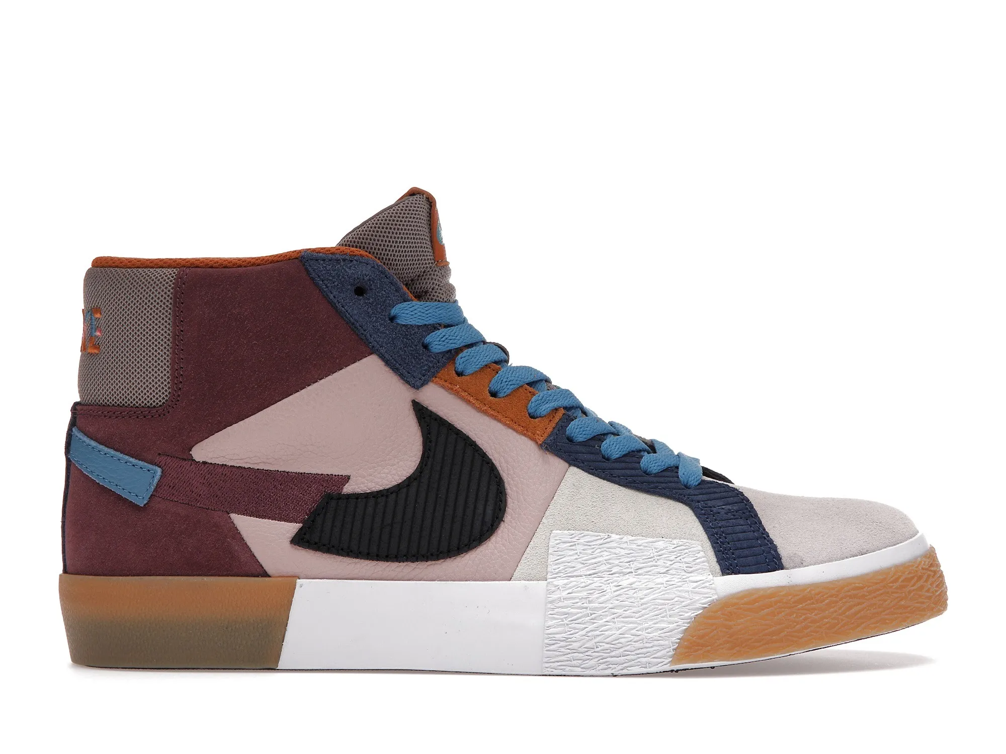 Фото № 1 с приближением к товару «‎Nike SB Blazer Mid Mosaic Brown»