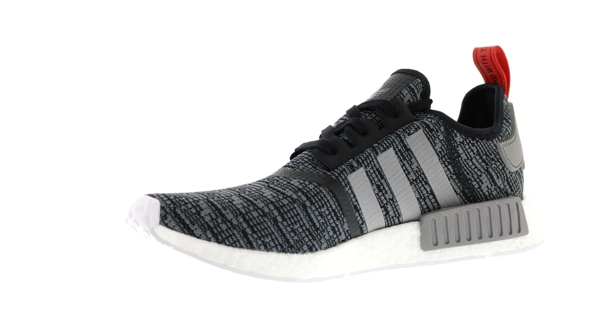 Фото № 2 с приближением к товару «‎adidas NMD R1 Glitch Core Black Camo»