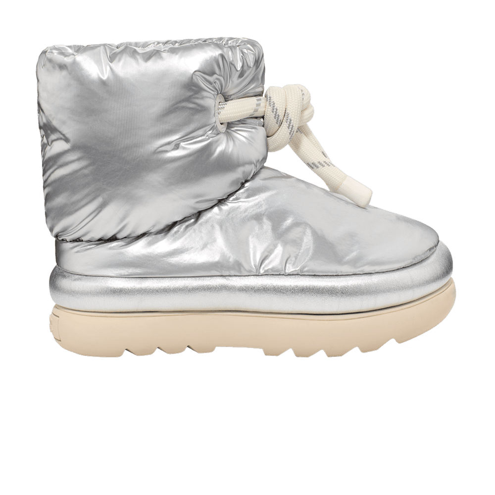 UGG Women's Classic Maxi Short Metallic Silver