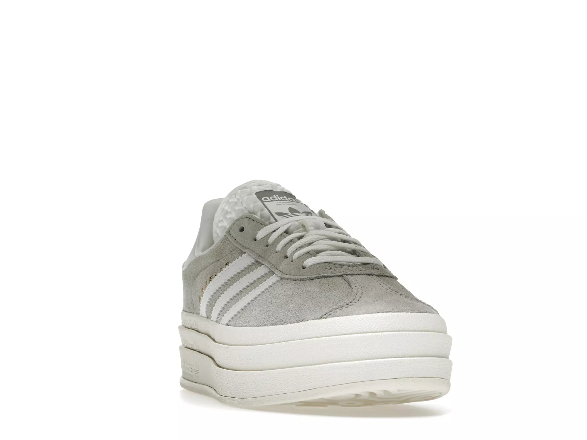 Фото № 4 с приближением к товару «‎adidas Gazelle Bold Grey White »