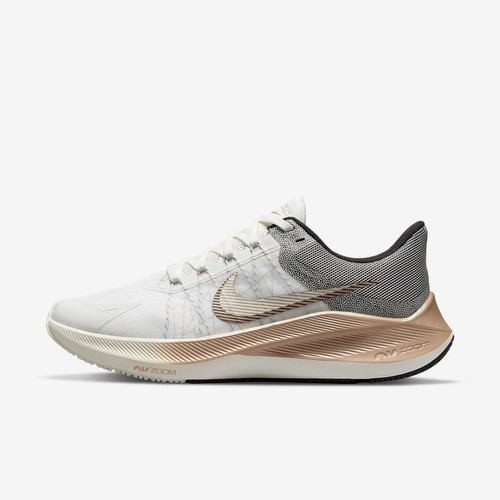 Фото № 1 с приближением к товару «‎Nike Wmns Zoom Winflo 8 Low-Top Running Shoes GrayWhiteGold»