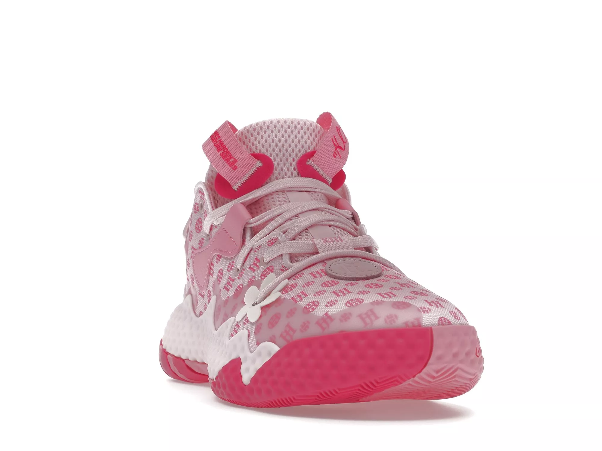 Фото № 2 с приближением к товару «‎adidas Harden Vol. 6 Pink Monogram»