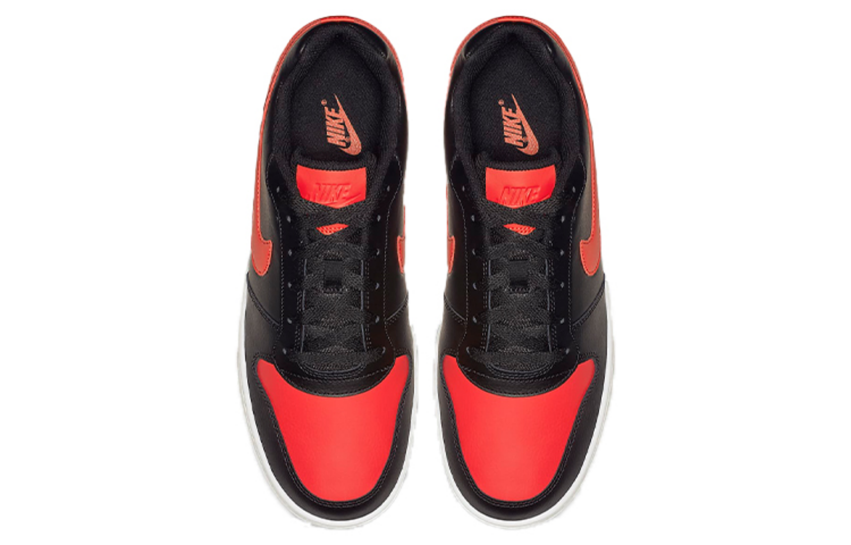 Фото № 4 с приближением к товару «‎Nike Ebernon Low Skate shoes Black Habanero Red»