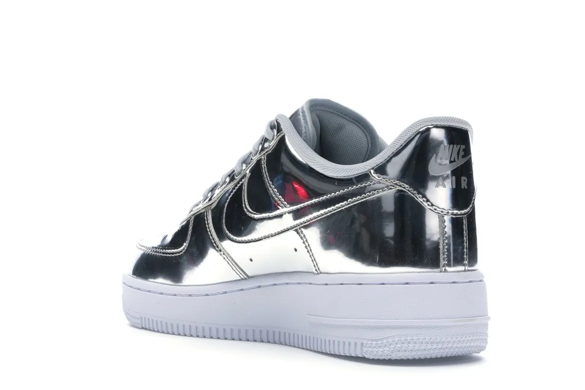 Фото № 6 с приближением к товару «‎Nike Air Force 1 Low Metallic Chrome »