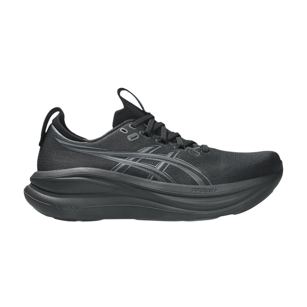 ASICS GEL-Nimbus 28 4E Extra Wide Black Graphite Grey