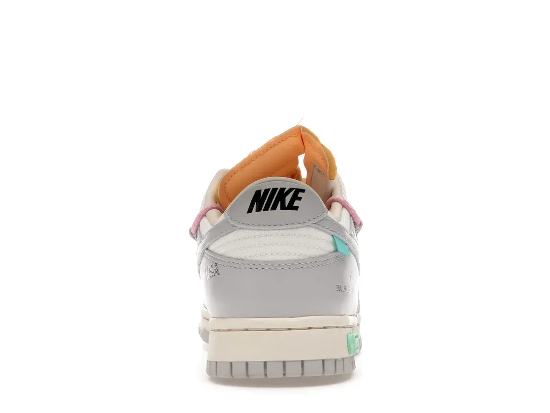 Фото № 4 с приближением к товару «‎Nike Dunk Low Off-White Lot 9»