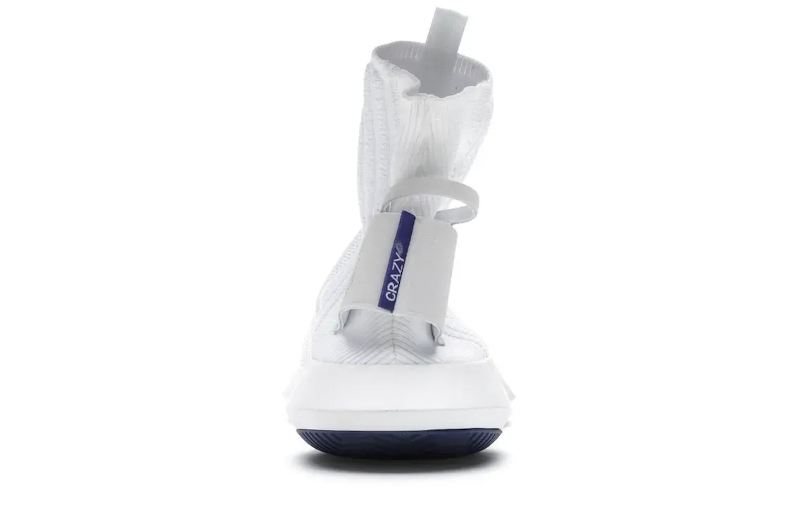 Фото № 4 с приближением к товару «‎adidas Crazy 1 Adv Sock Footwear White Real Purple»