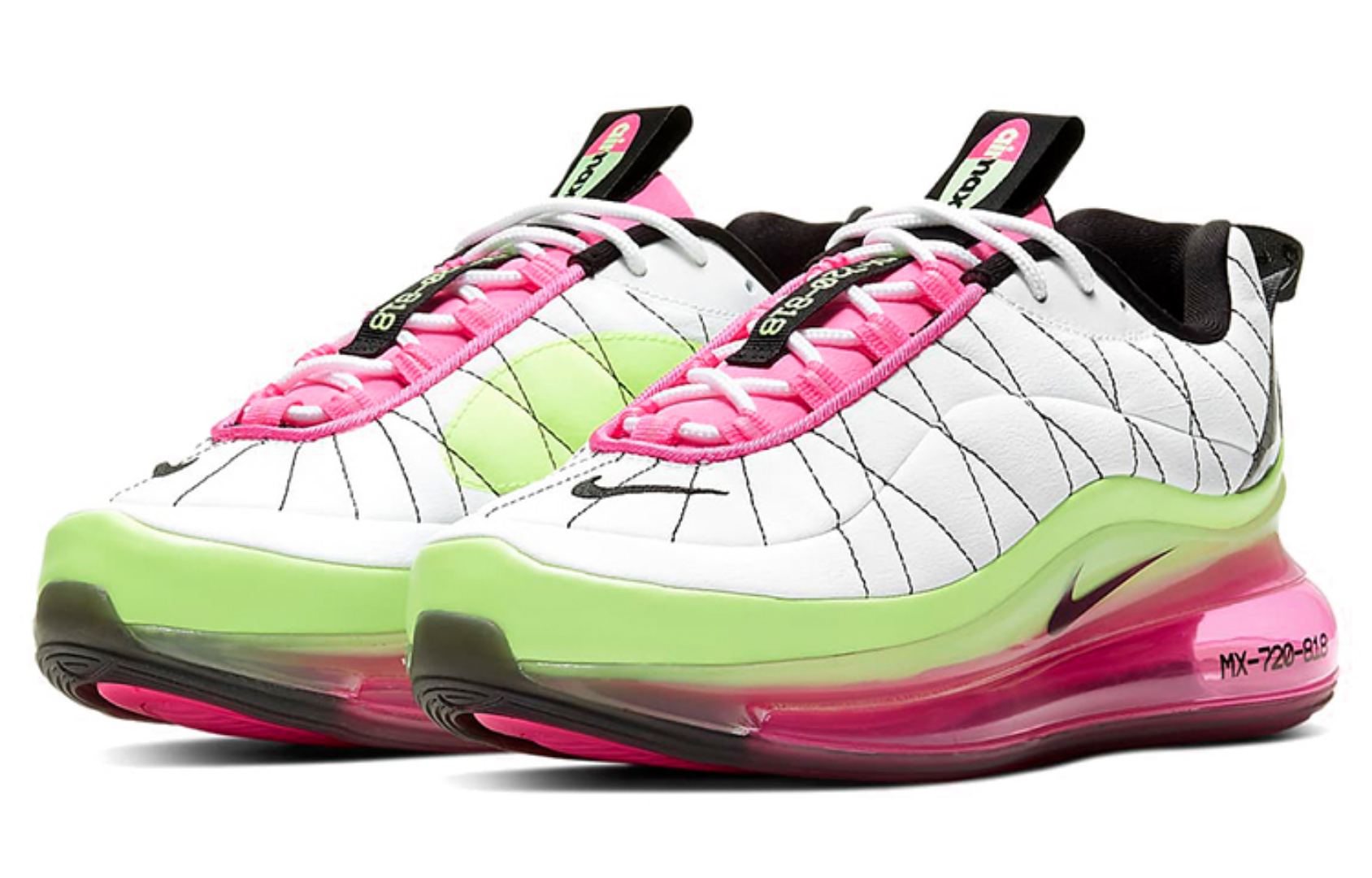 Фото № 3 с приближением к товару «‎Nike Wmns MX-720-818 WhiteRedGreen»