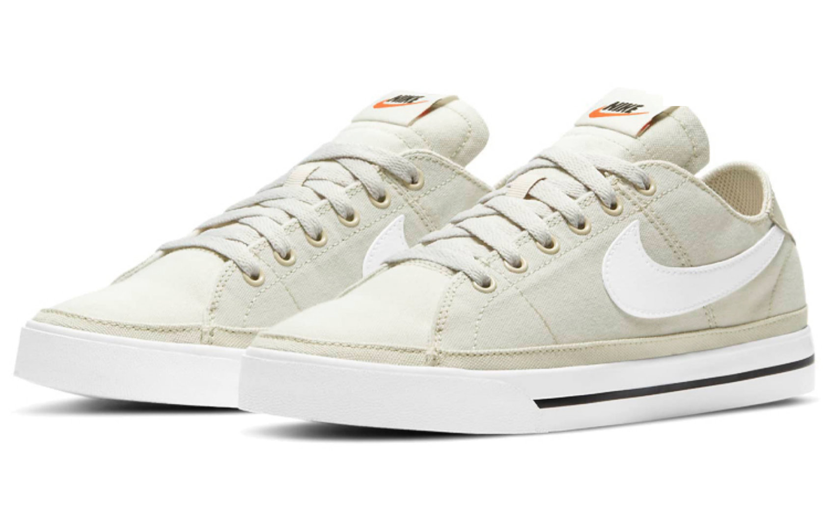 Фото № 3 с приближением к товару «‎Nike Court Legacy Canvas shoes Light Bone»
