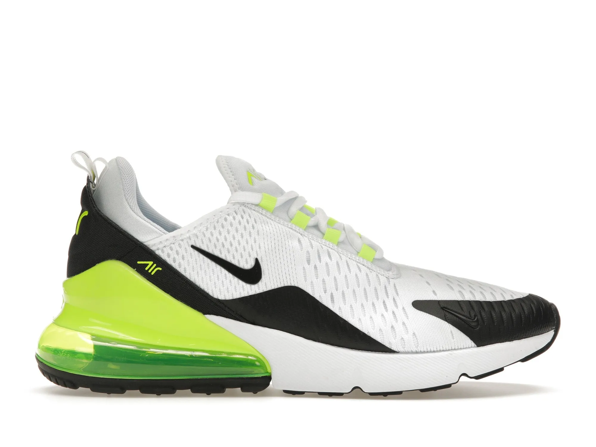 Фото № 1 с приближением к товару «‎Nike Air Max 270 White Black Volt»
